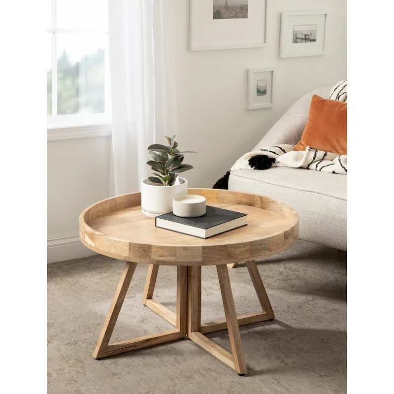 Avery 30-inch Round Coffee Table - 30 Diameter