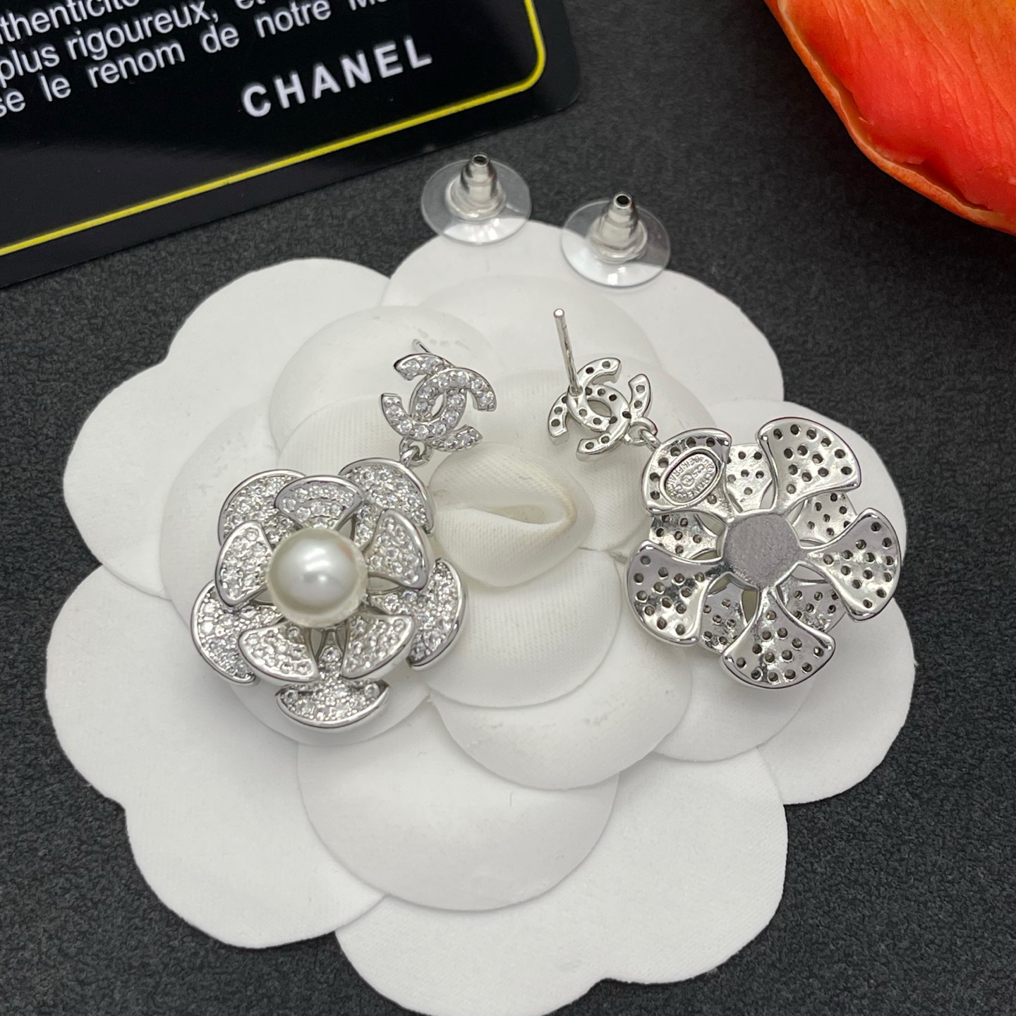 CCE721 Chanel drop earrings - ccjewelryacc