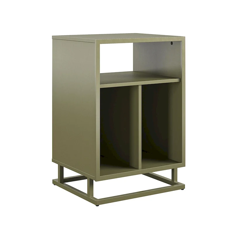 The Novogratz Regal Turntable Stand / End Table