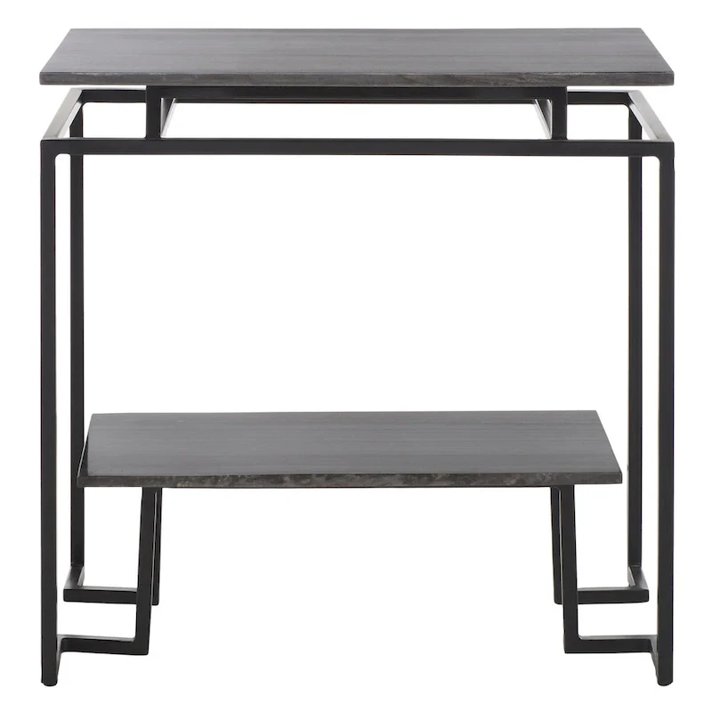 SAFAVIEH Malvina Single Shelf Rectangle Accent Table - 24 L x 14 D x 24 H - 24Wx14Dx24H