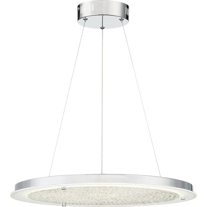 Quoizel Platinum Collection Blaze Polished Chrome Pendant