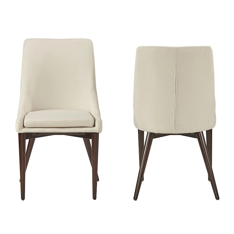 Sasha Mid-century Barrel-back Dining Chairs (Set of 2) by iNSPIRE Q Modern