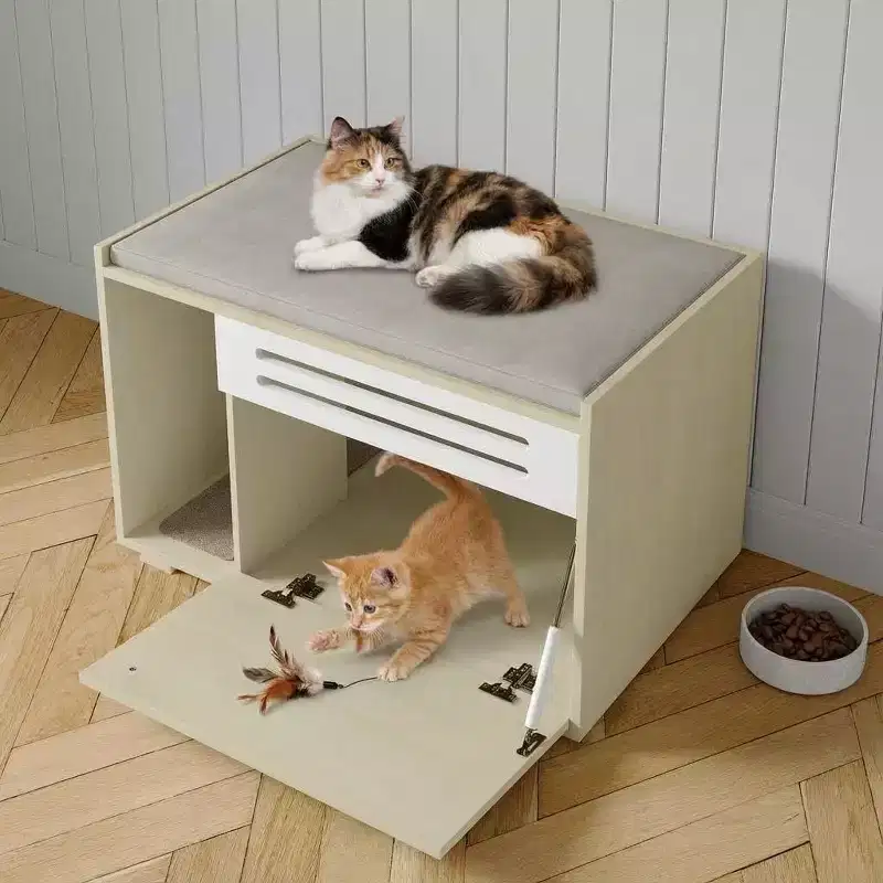 Litter Box Furniture Enclosures