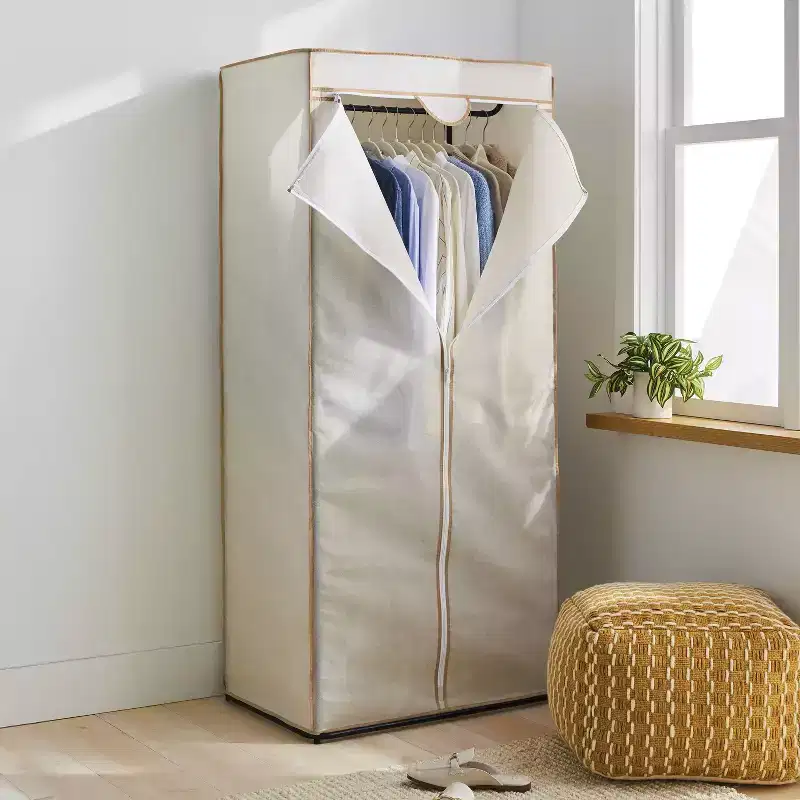 30" White Covered Storage Closet - Brightroom™