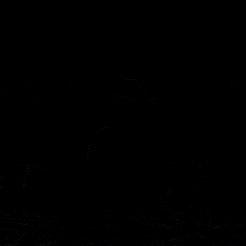 Modern Fluted-Drawer Nightstand (Set of 2)