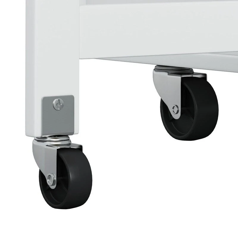 46.46Multi-Functional Kitchen Island Cart with Spice Rack,Wine Rack,Towel Holder and Foldable Rubberwood Table Top