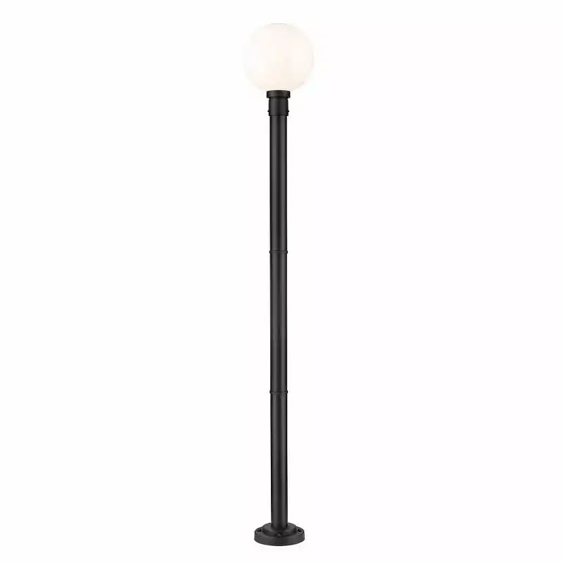 Z-Lite Laurent 1 - Light Post Light in Black
