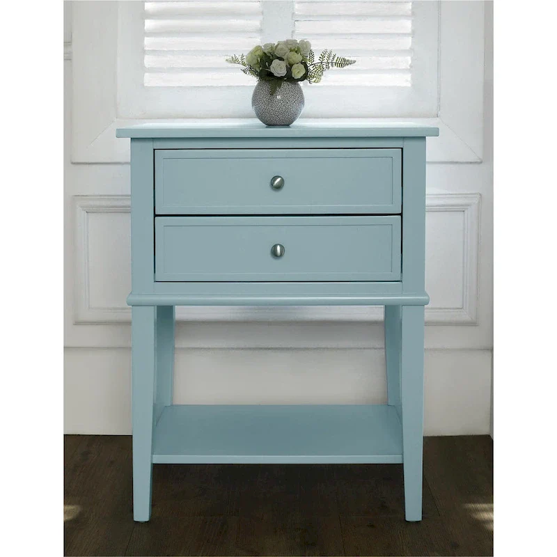 Accent Table with 2 Drawers