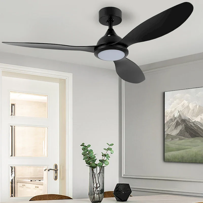 OVIOS Elegant 52-inch 2-in-1 Ceiling Fan Light with Remote Control