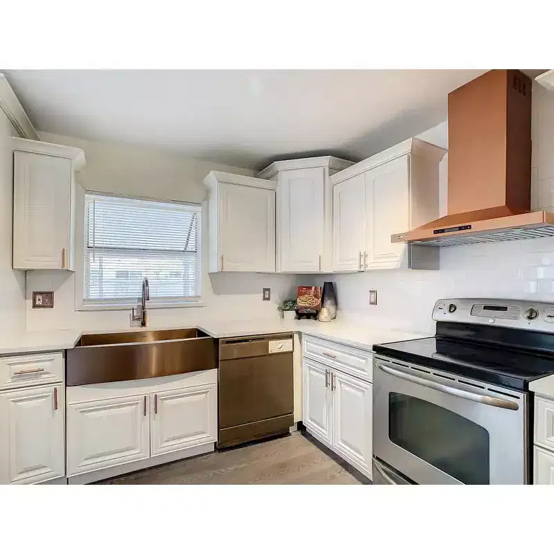 CASAINC 18 in. W x 24 in. D x 34.5 in. H Base Kitchen Cabinet with 3 Soft-Close Drawers  RTA Plywood Cabinets