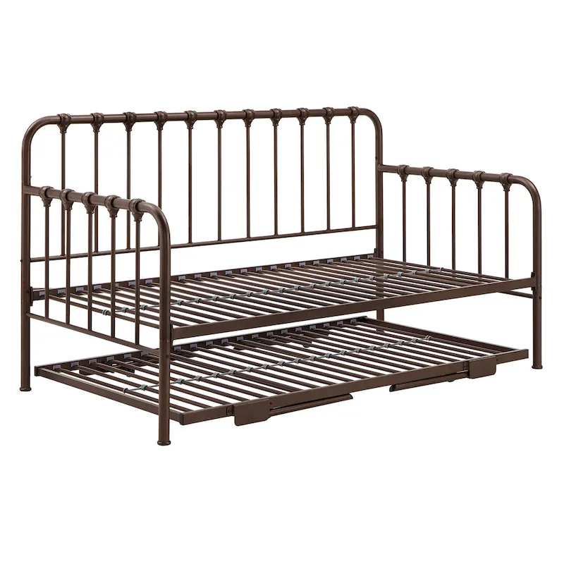Constance Metal Daybed with Lift-up Trundle by