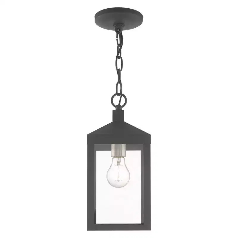 Livex Lighting Nyack 1 - Light Pendant in Scandinavian Gray