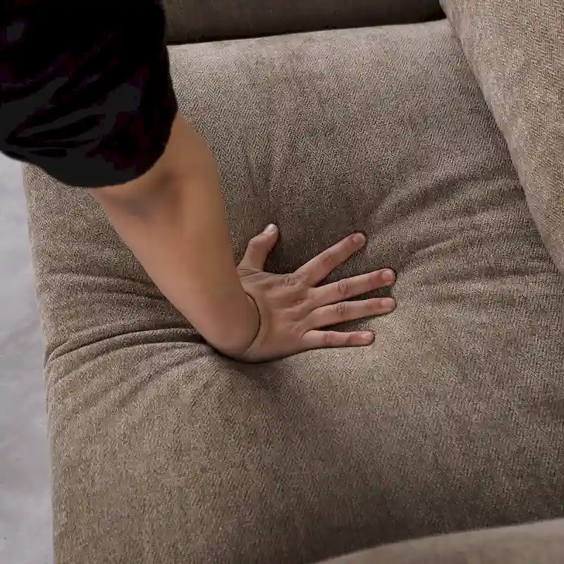 Modern Chenille Loveseat Sofa Couch