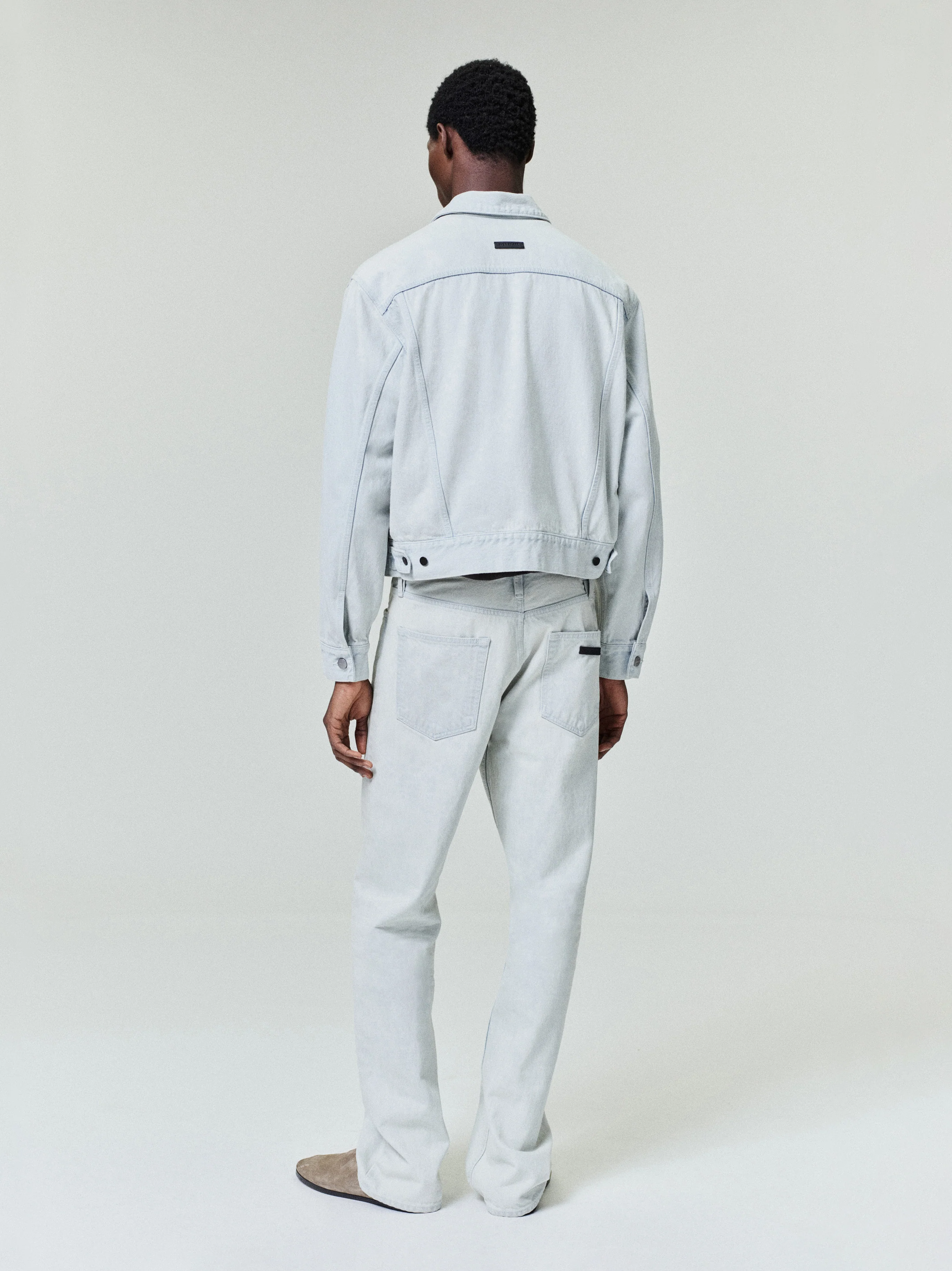Bleached Denim Classic Trucker Jacket