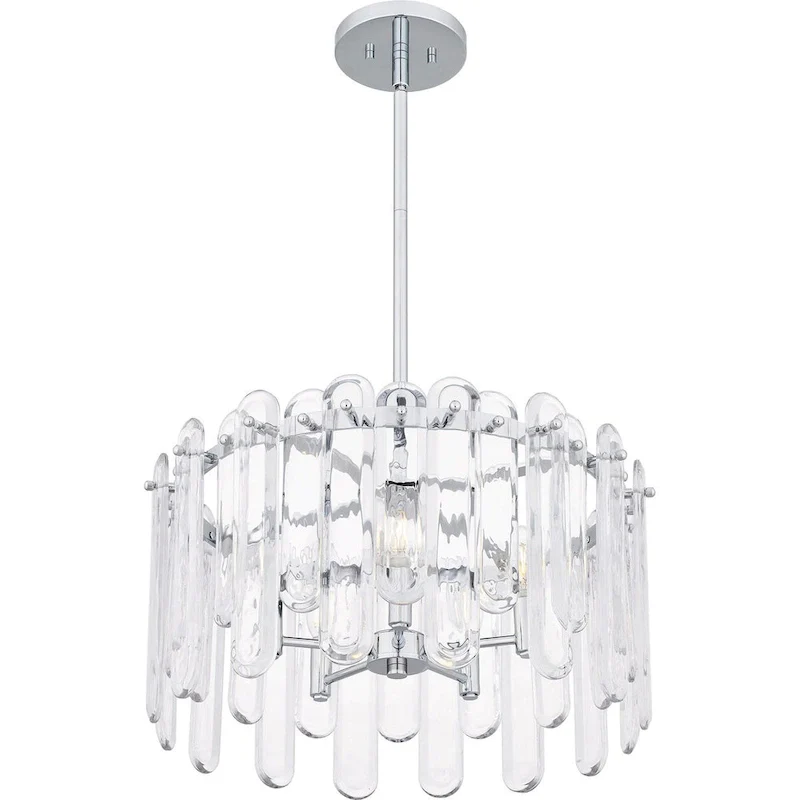 Stiles 5-Light Polished Chrome Pendant Light