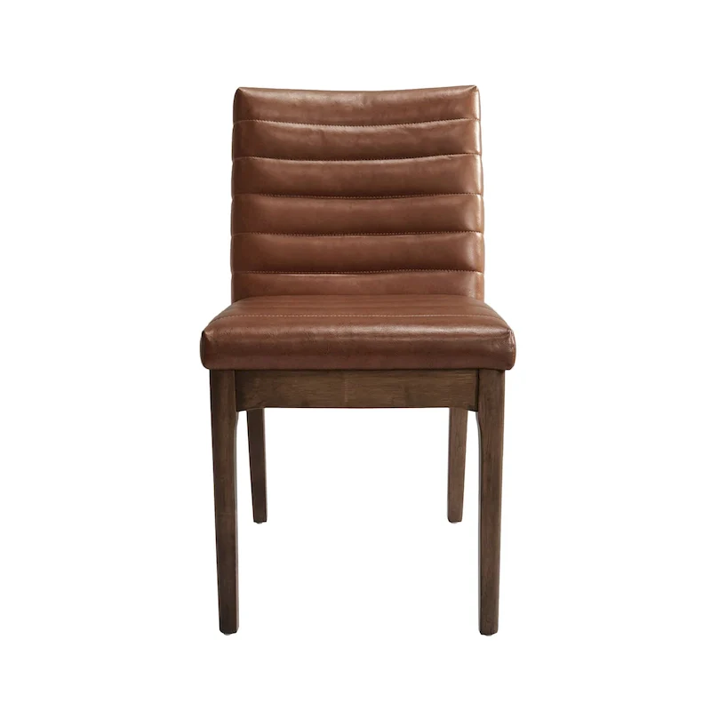 Vertically Quilted Upholstered Dining Chairs (Set of 6)