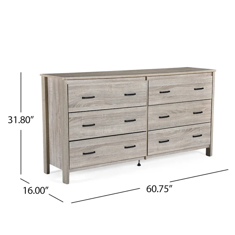 Olimont 6 Drawer Dresser