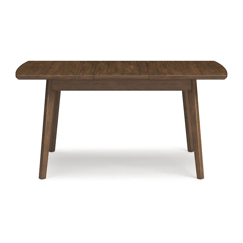 Signature Design by Ashley Lyncott Brown Rectangular Dining Butterfly Extension Table - 36 W x 48/64 D x 30 H