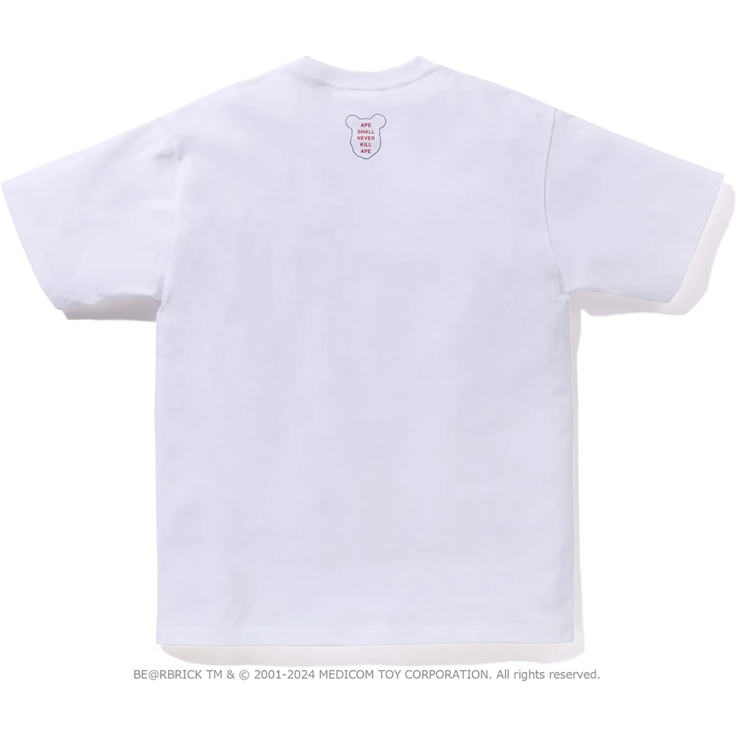 BAPE X MEDICOM TOY - ABC CAMO BE@R MILO ON BAPE TEE MENS