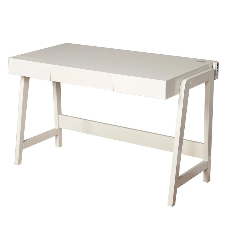 Simple Living Modernist Rectangular Tech Integrated Desk