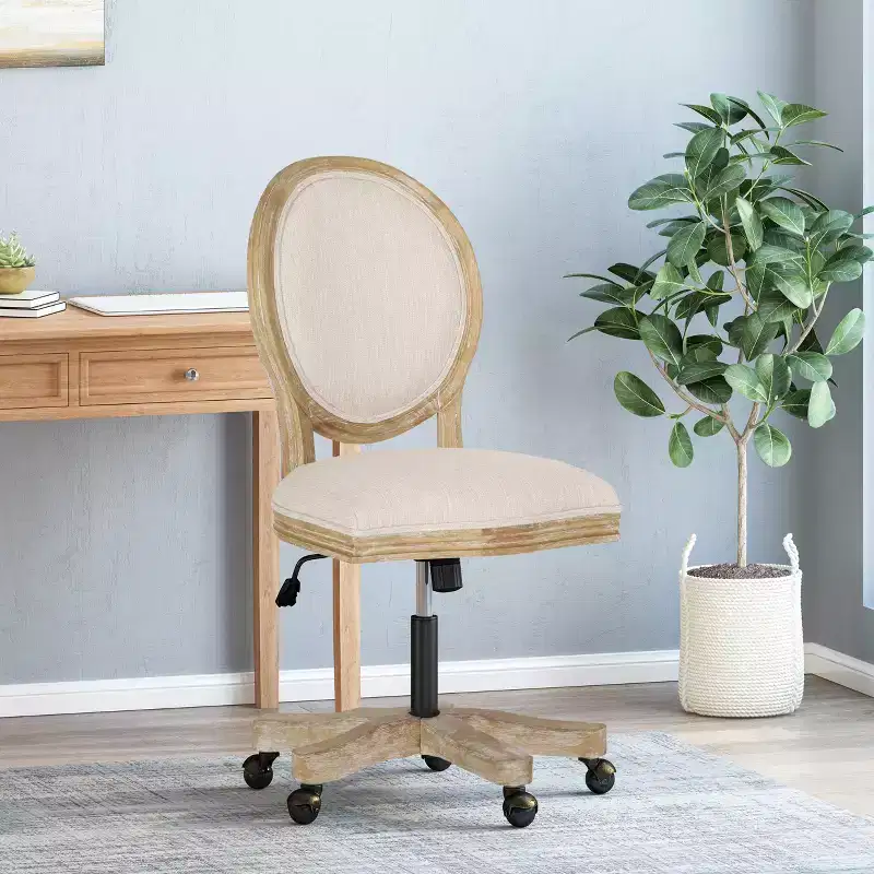 Christopher Knight Home Mamie Adjustable Office Chair with Swivel and Lift