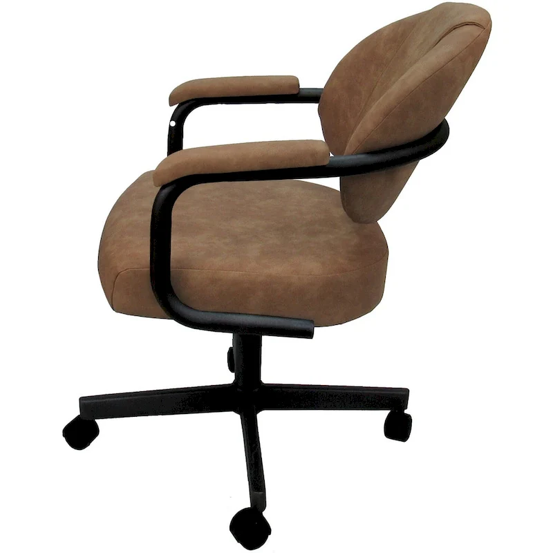 Swivel Tilt Kitchen Chair with Wheels M-70 Casters - N/A