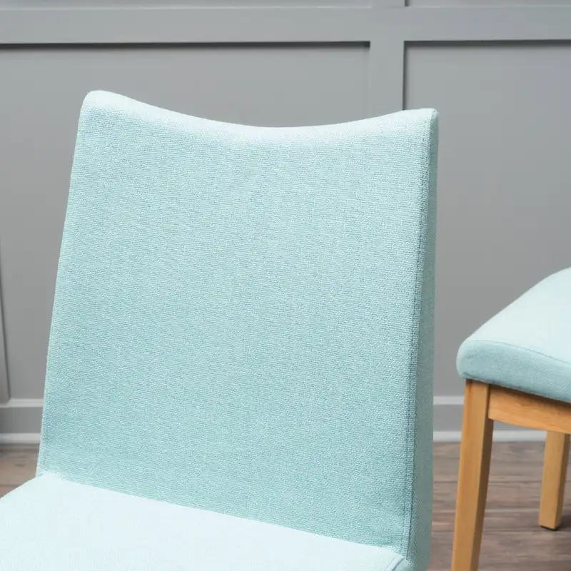 Dimitri Mid-Century Fabric Dining Chair (Set of 2) by Christopher Knight Home