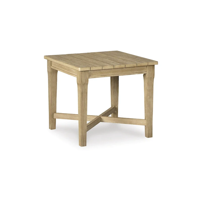 Silo Point Brown Square End Table