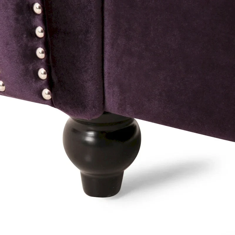 Chesterfield Club Chair with Tufted Upholstery