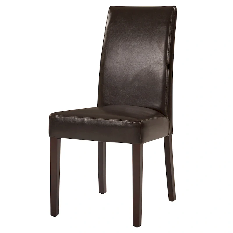 Bicast Leather Dining Chair, Set of 2