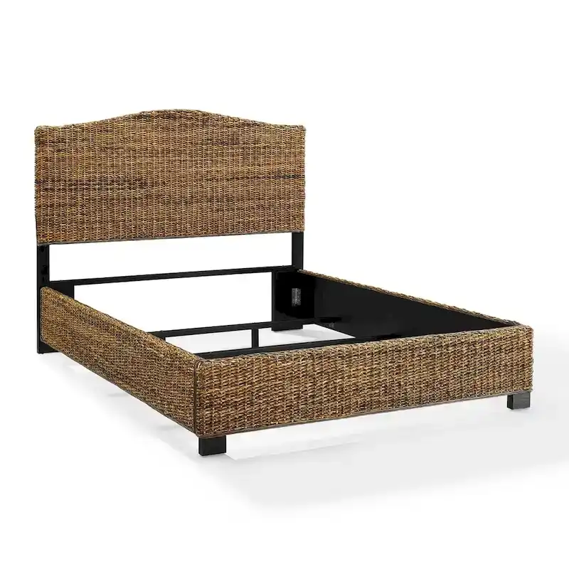 Queen Rattan Bed