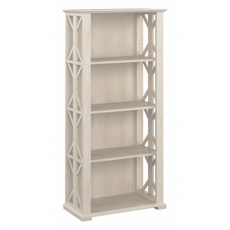 Homestead 4 Shelf Farmhouse Bookcase by Bush Furniture