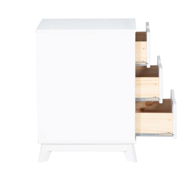 Purcell 4-Piece Bedroom Set with 6-Drawer Dresser and 2 Nightstands