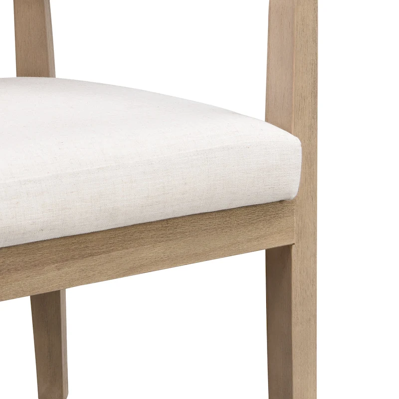 Christopher Knight Home - Carter Modern Dining Armchair Set of 2 with Upholstered Seating and Solid Wood Frame