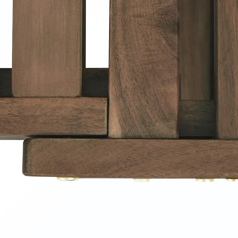 Patio Adjustable Patio Wooden Daybed Sofa