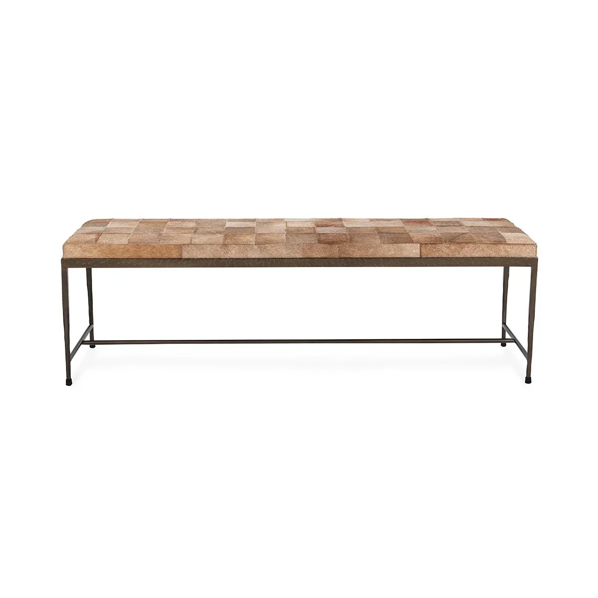 Achen Hide Bench - Blonde