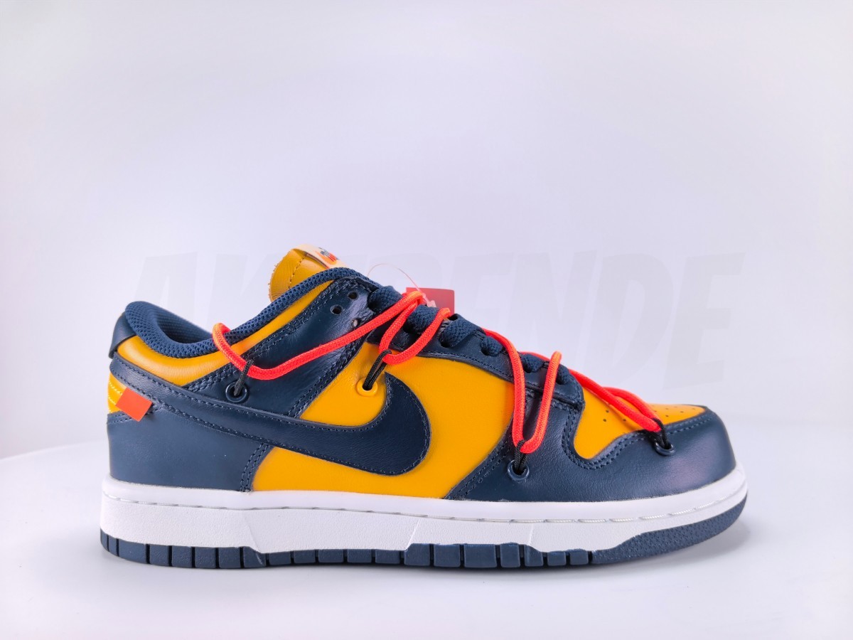 Nike Dunk Low Off-White University Gold - Aktrende