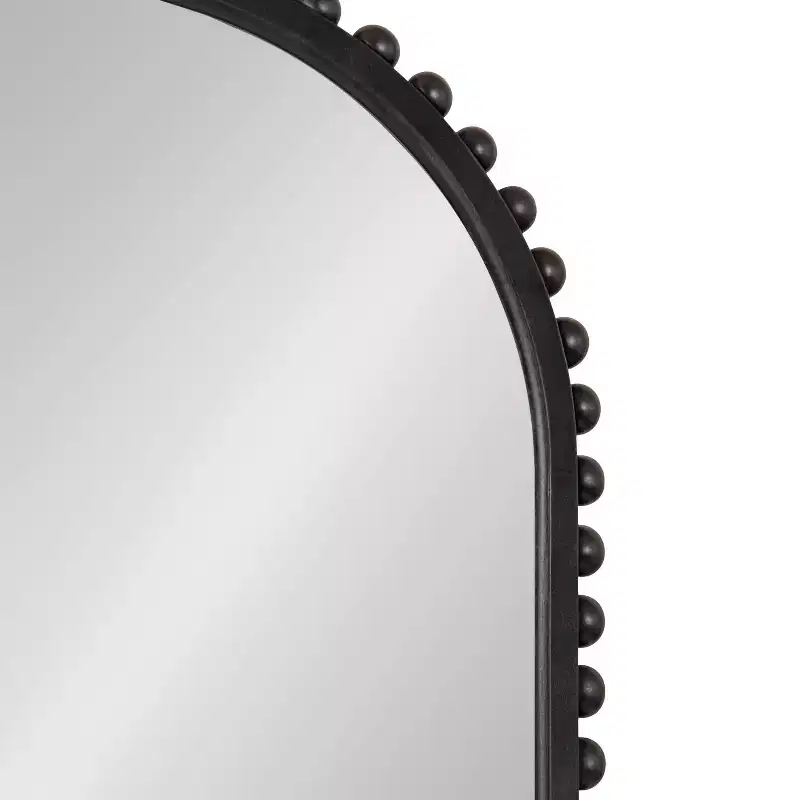 Kate & Laurel All Things Decor 20x30 Beadbrook Arched Wall Mirror