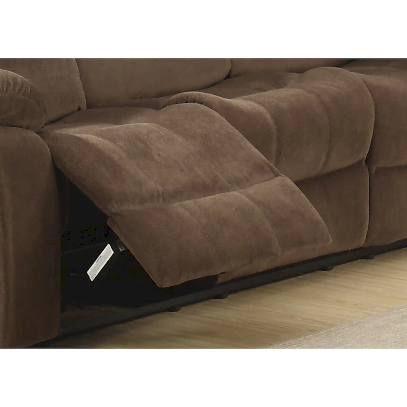 Shademill Brown Living Room Reclining Sofa