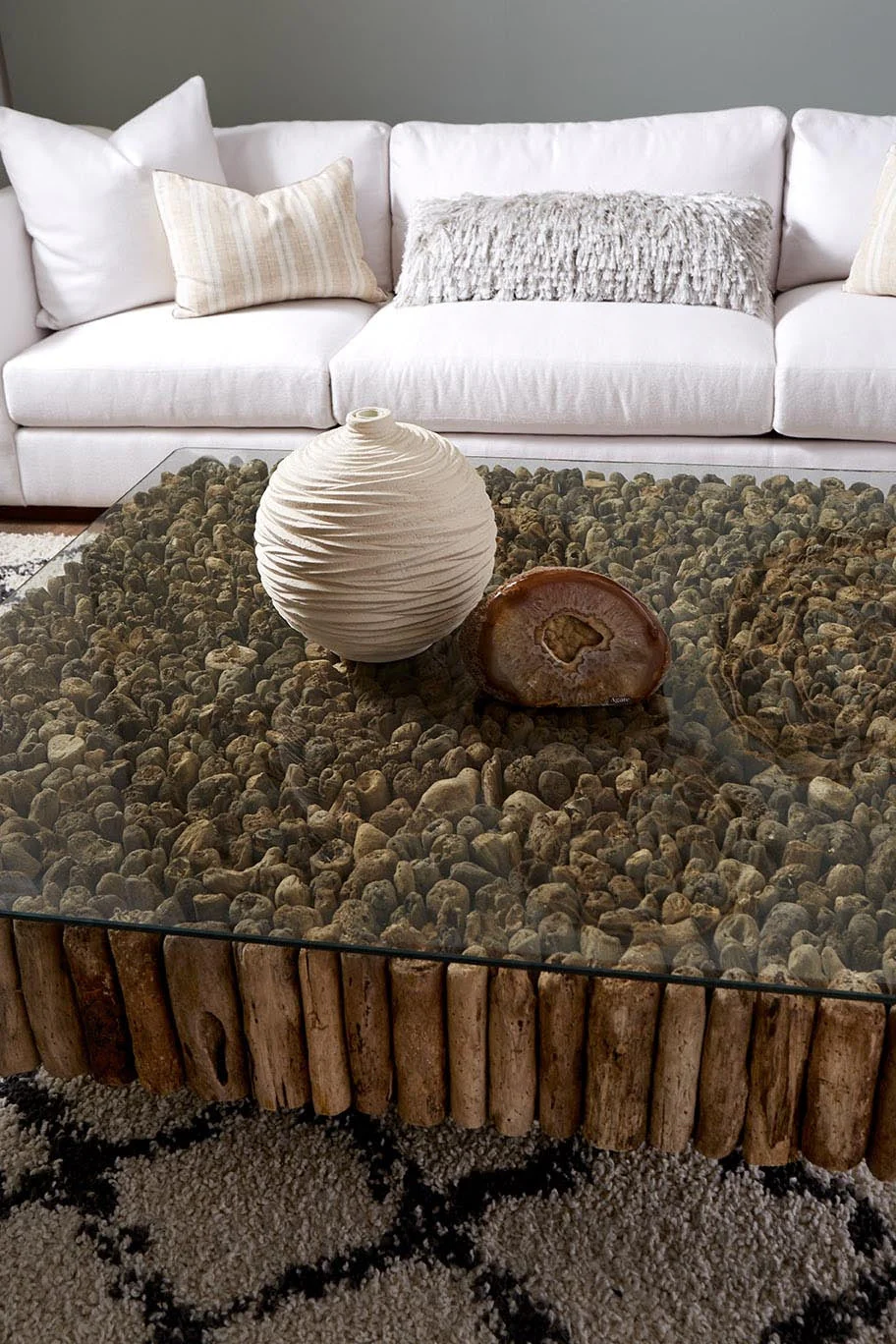 Manhattan Coffee Table Square, with Glass