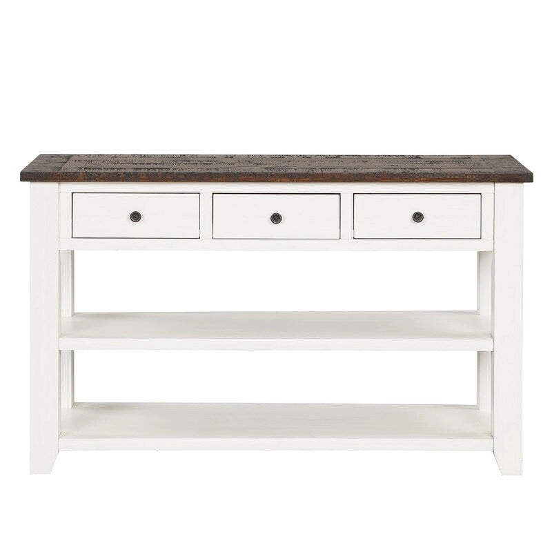 Modern Solid Wood Sofa Table