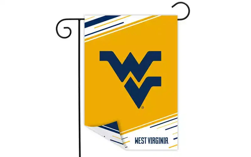 West Virginia University NCAA Licensed Double-Sided Garden Flag 12 x 18 Briarwood Lane
