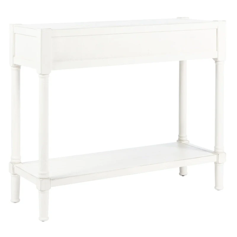 SAFAVIEH Phillis 2-Drawer Console Table - 35.5 W x 13 L x 29.5 H - 36Wx13Dx30H