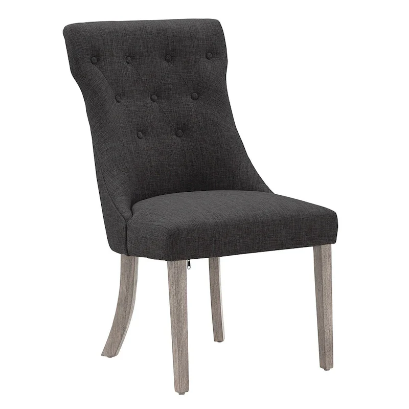 Voyager Button-tufted Dining Chairs (Set of 2) by iNSPIRE Q Artisan
