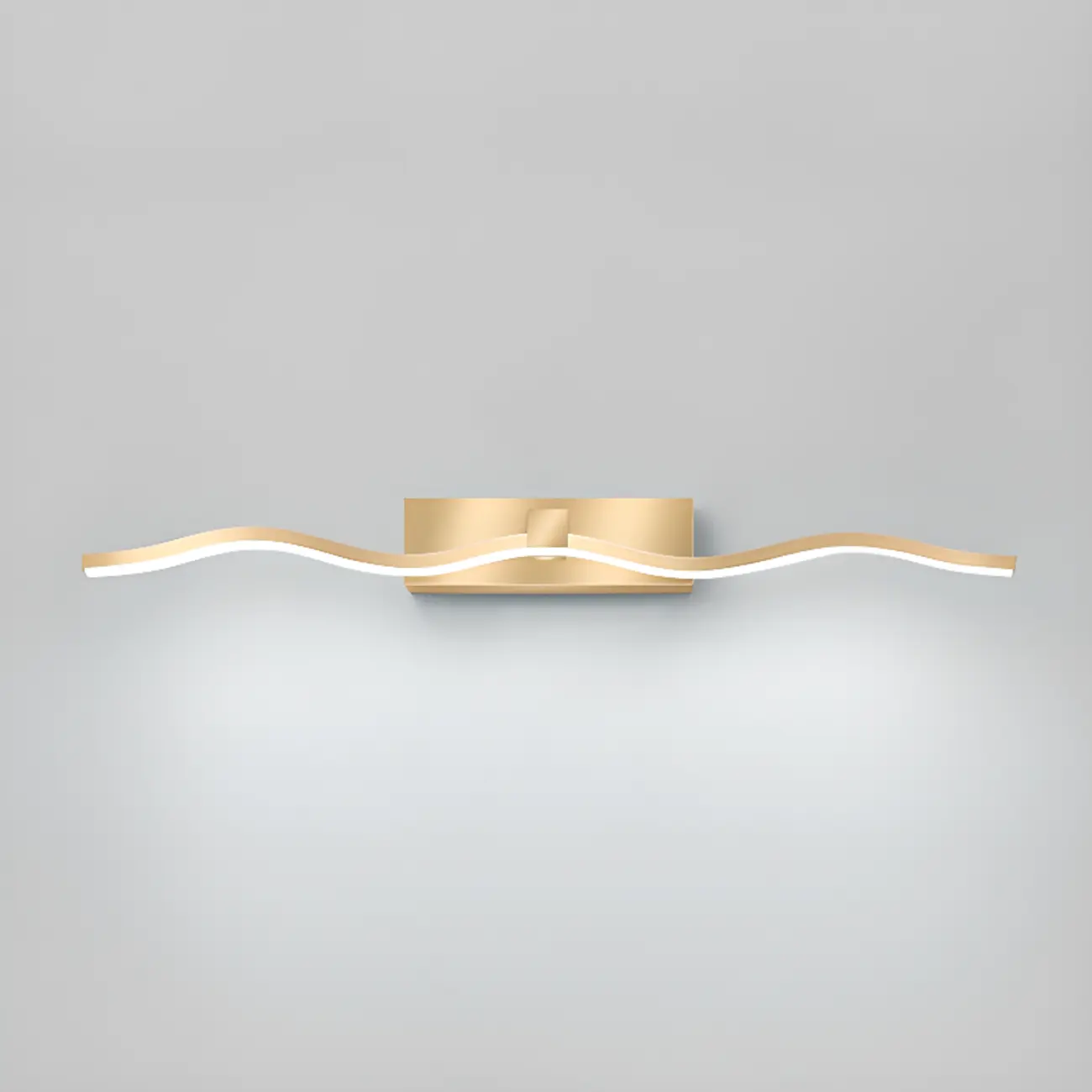 Wall-Mounted Bathroom LED Vanity Light with Silica Gel Shade