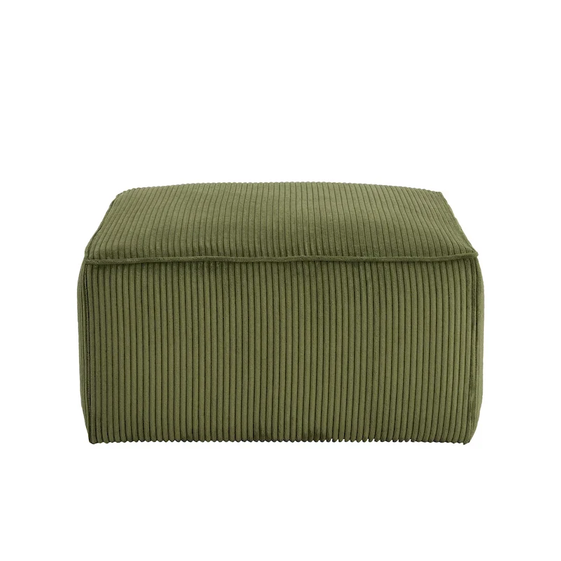 Christopher Knight Home - Yzabella Faux Leather Square Ottoman