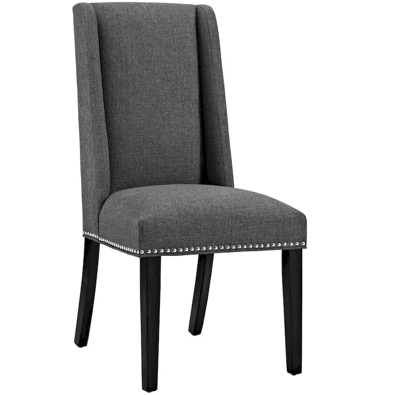 Modway Baron Fabric Upholstered Dining Chairs (Set of 2)