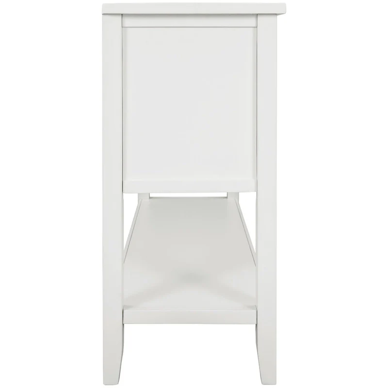 Buffet Sideboard Console Table with Bottom Shelf