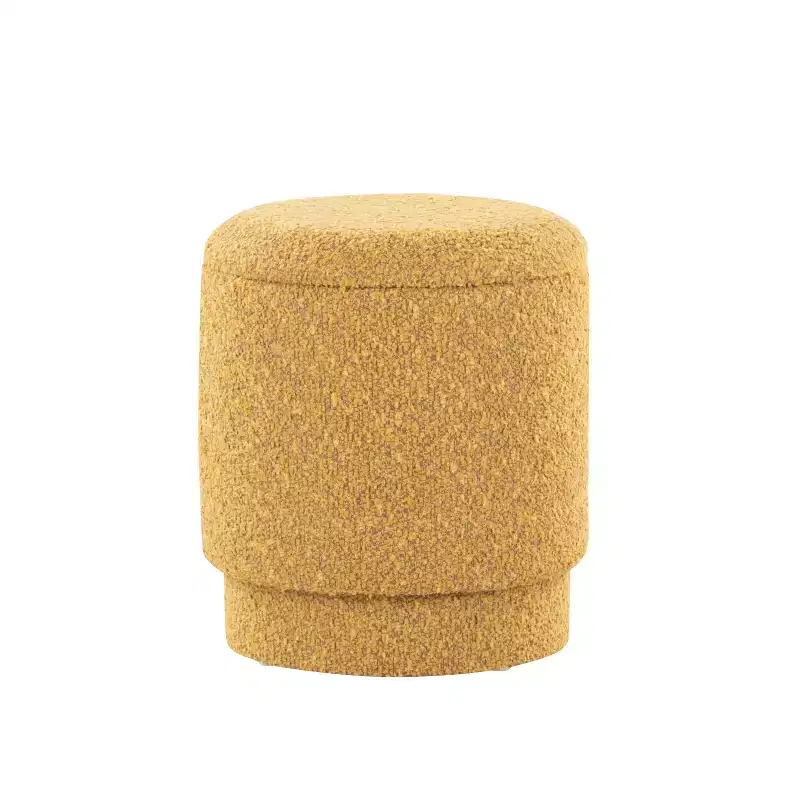 LumiSource Marla Upholstered Ottoman Set Fabric