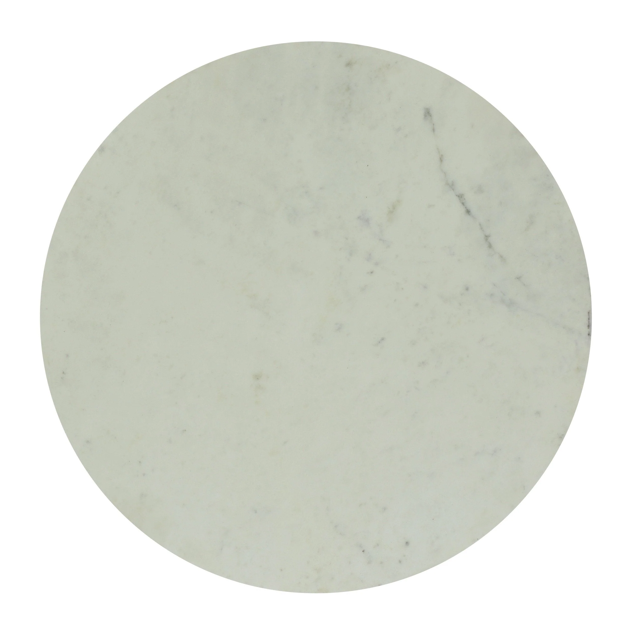 Modern Glam Handcrafted Marble Top Coffee Table - NH058413